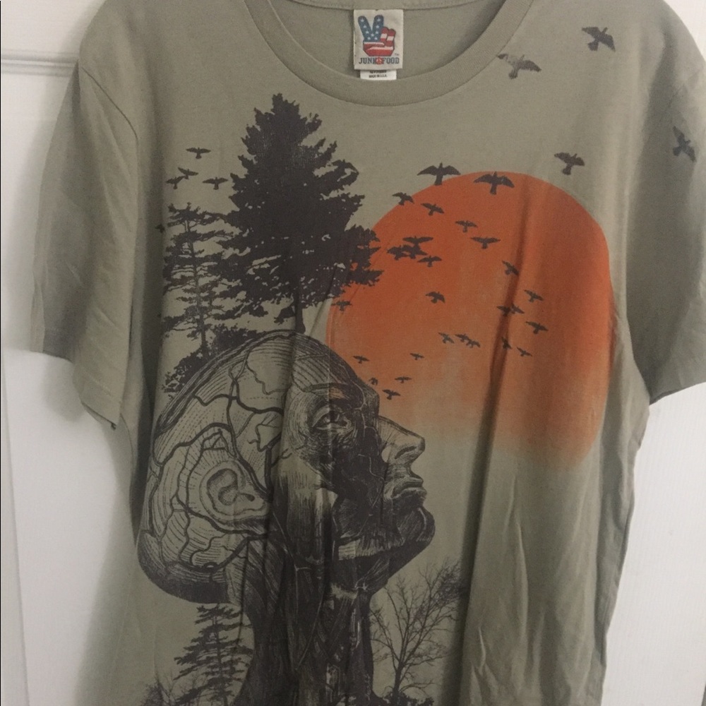 Brand New junk food t shirt small size